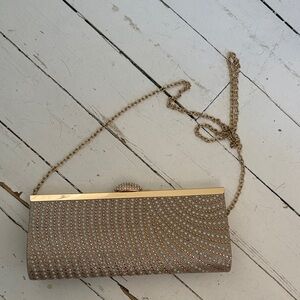 Elegant Gold Clutch Bag
